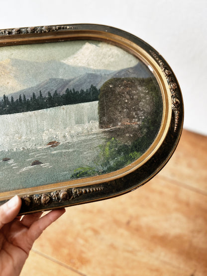 Antique Landscape Painting