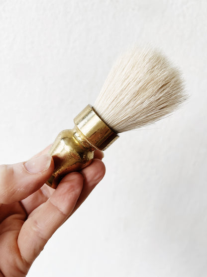 Vintage Brass Shaving Set