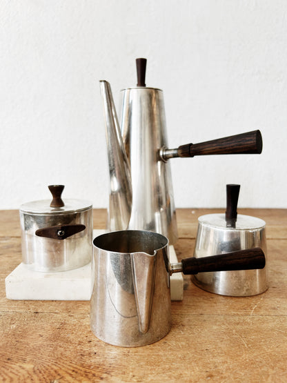 Mid Century Kalmer Italian Silverplate Coffee Set