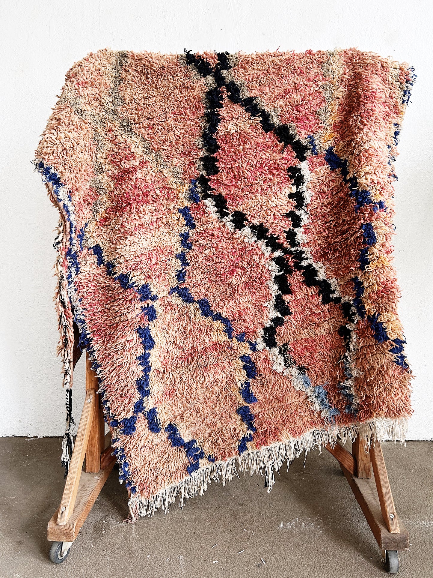Vintage Moroccan Wool Rug