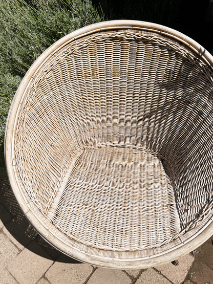 Large Mid Century Hoop Chair