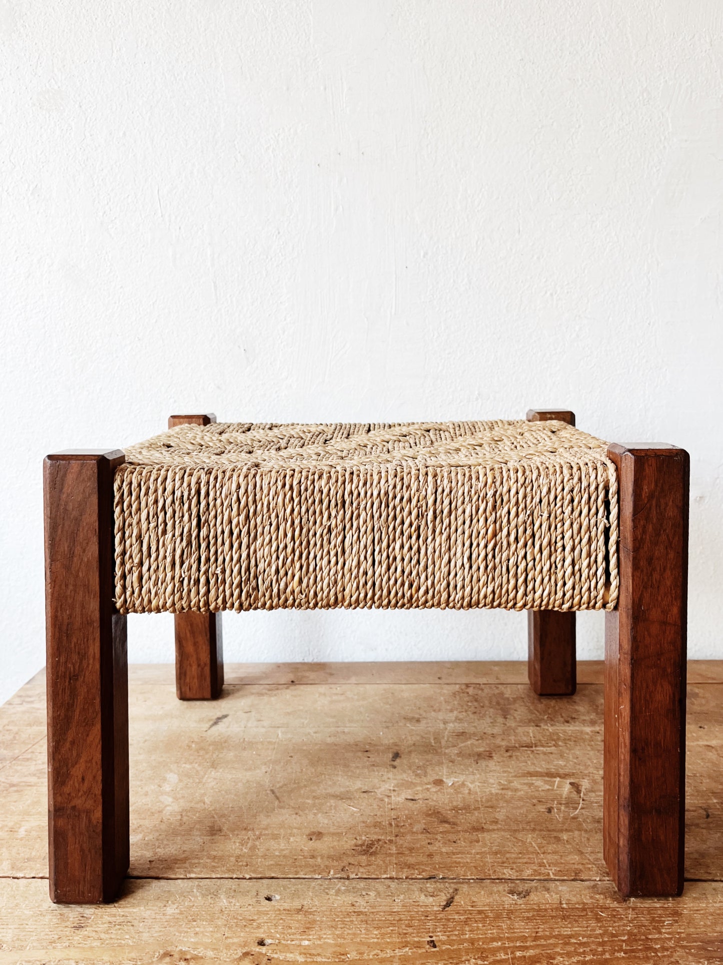 Vintage Corded Stool