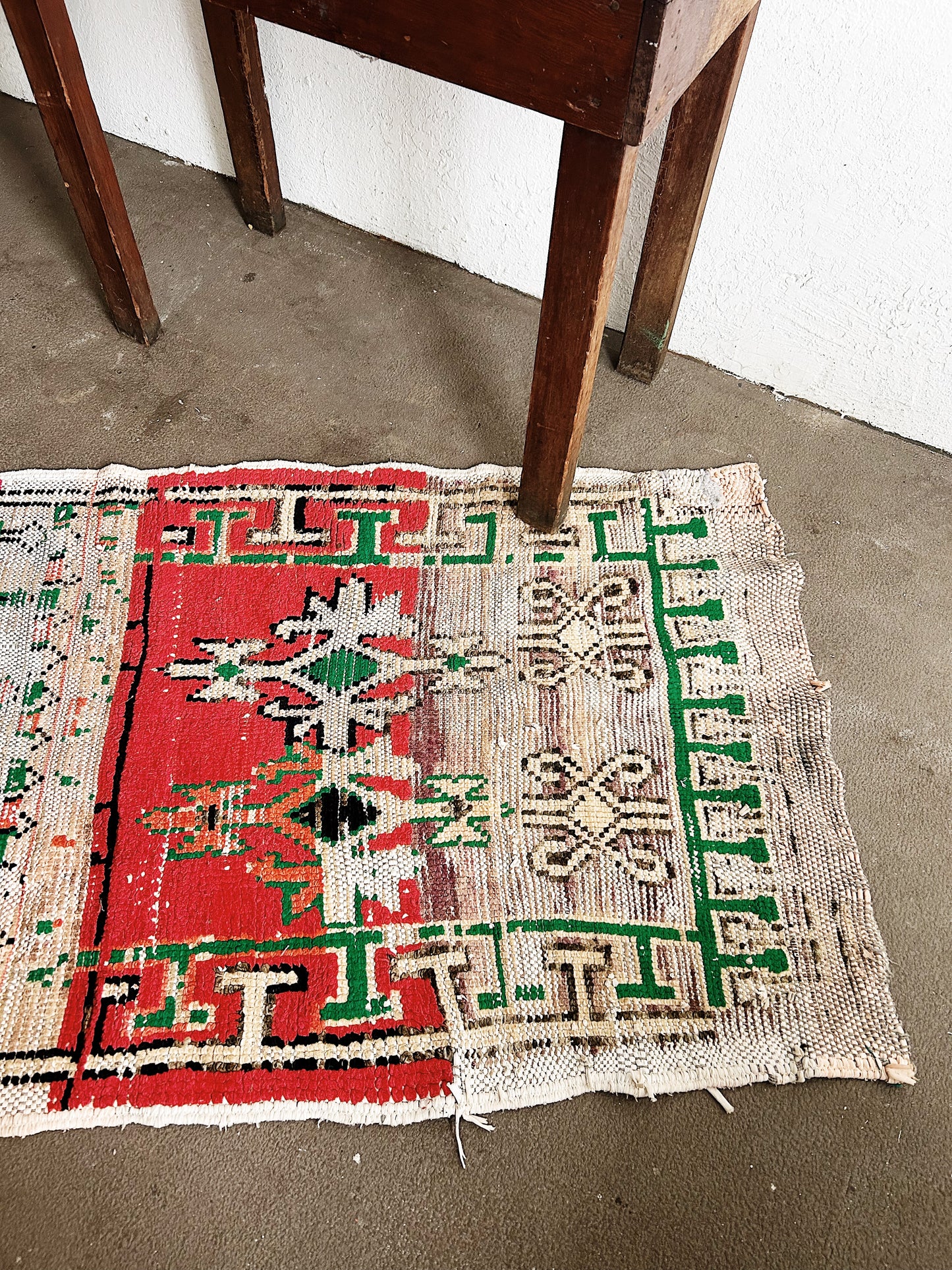 Vintage Boujaad Moroccan Wool Rug