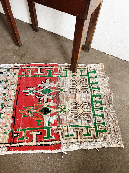 Vintage Boujaad Moroccan Wool Rug
