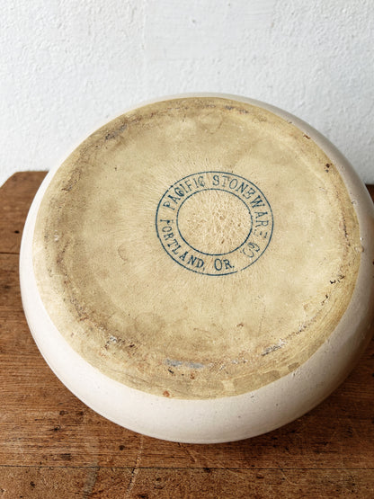 1940’s Pacific Stoneware Bed Warmer