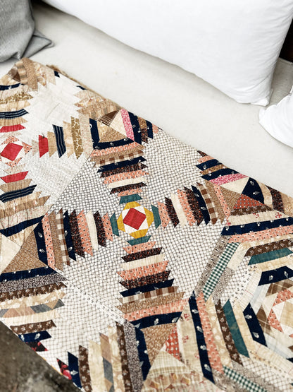 Stunning Antique Summer Quilt