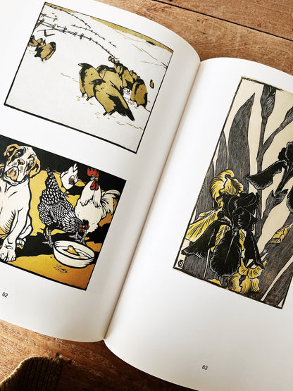 Vintage Woodcuts Art Book