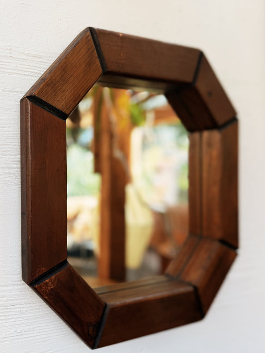 Chunky Brutalist Mirror