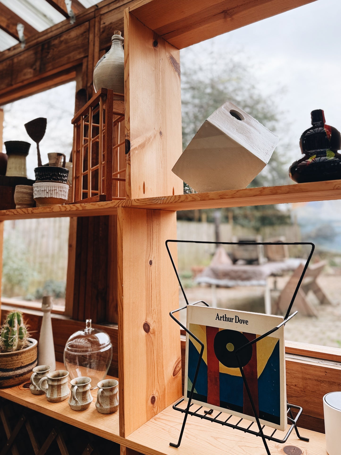 Mid Century Geometric Rack