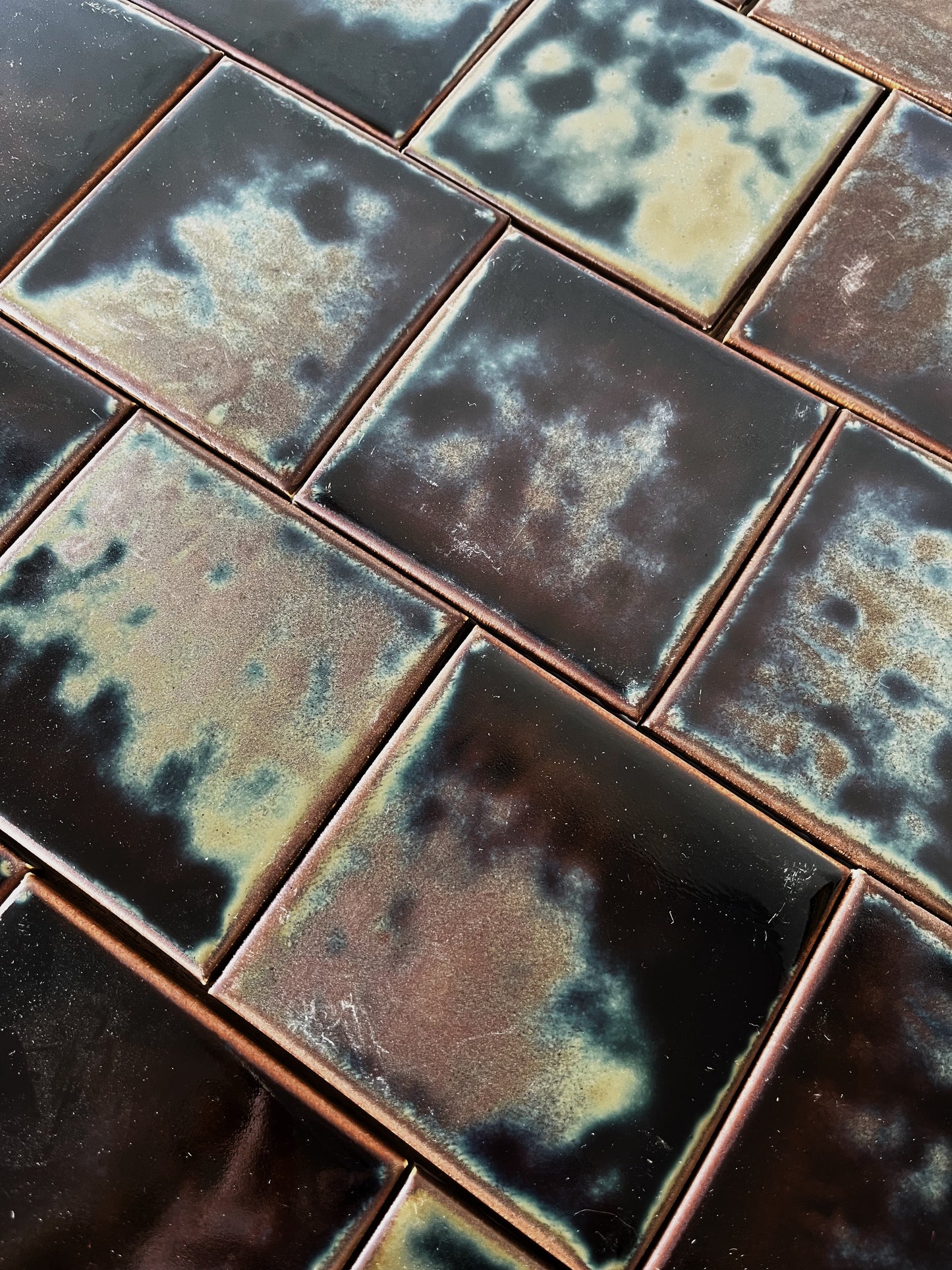 Lot of 28 Shibori Tiles