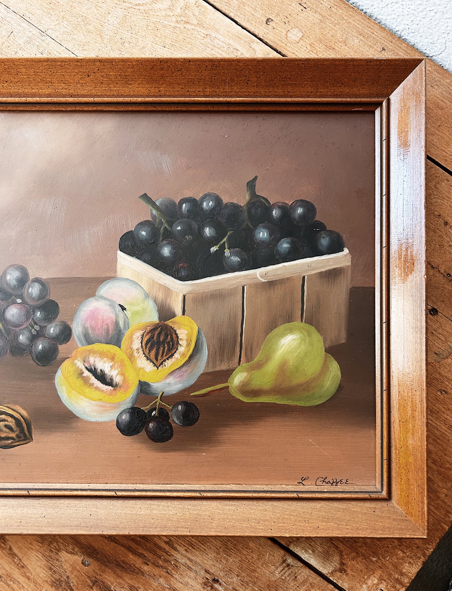 Vintage Still Life Oil Painting
