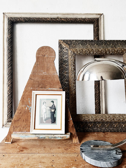 Italian Bauhaus Style Chrome Desk Lamp