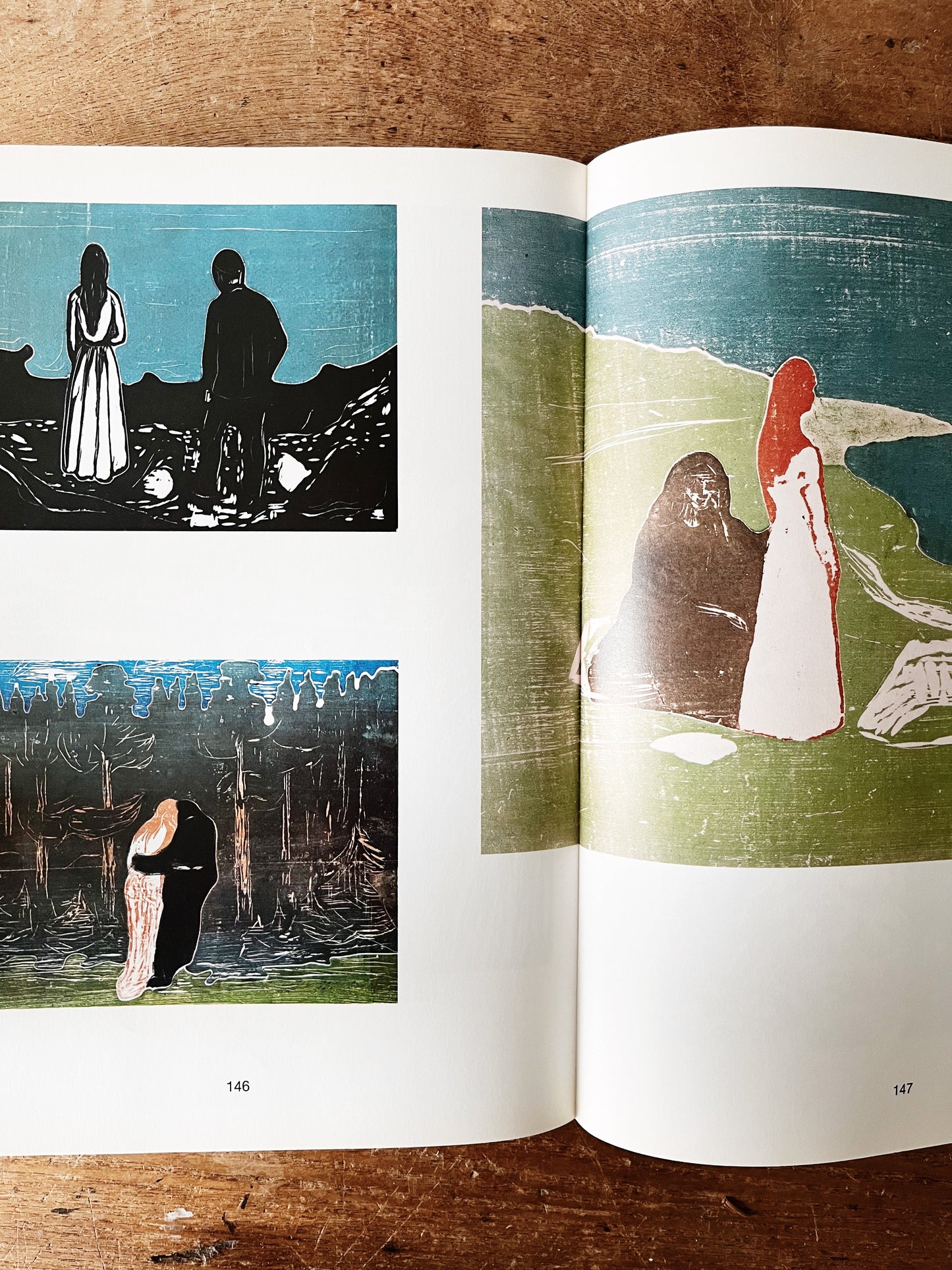 Vintage Woodcuts Art Book