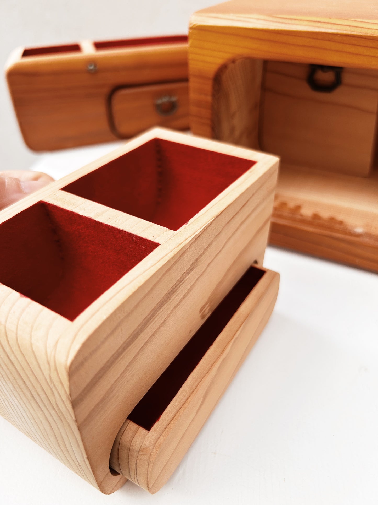 Vintage Cedar Stash Box