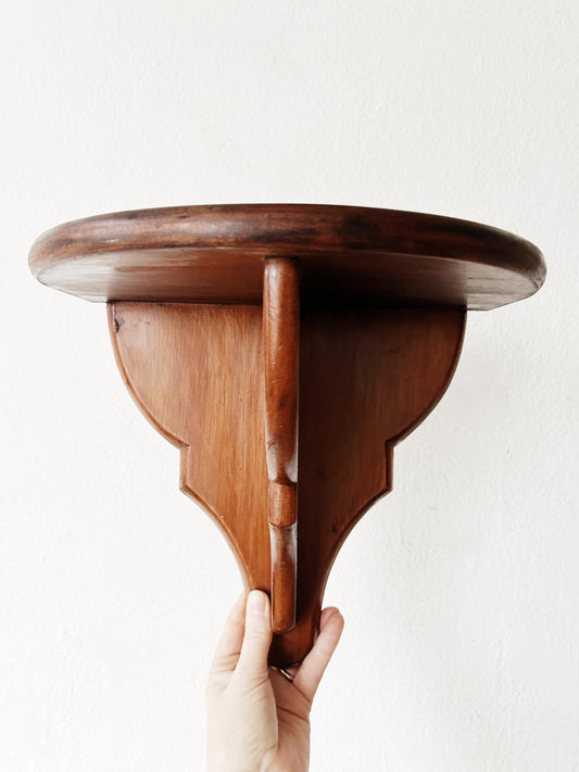 Vintage Wood Wall Shelf