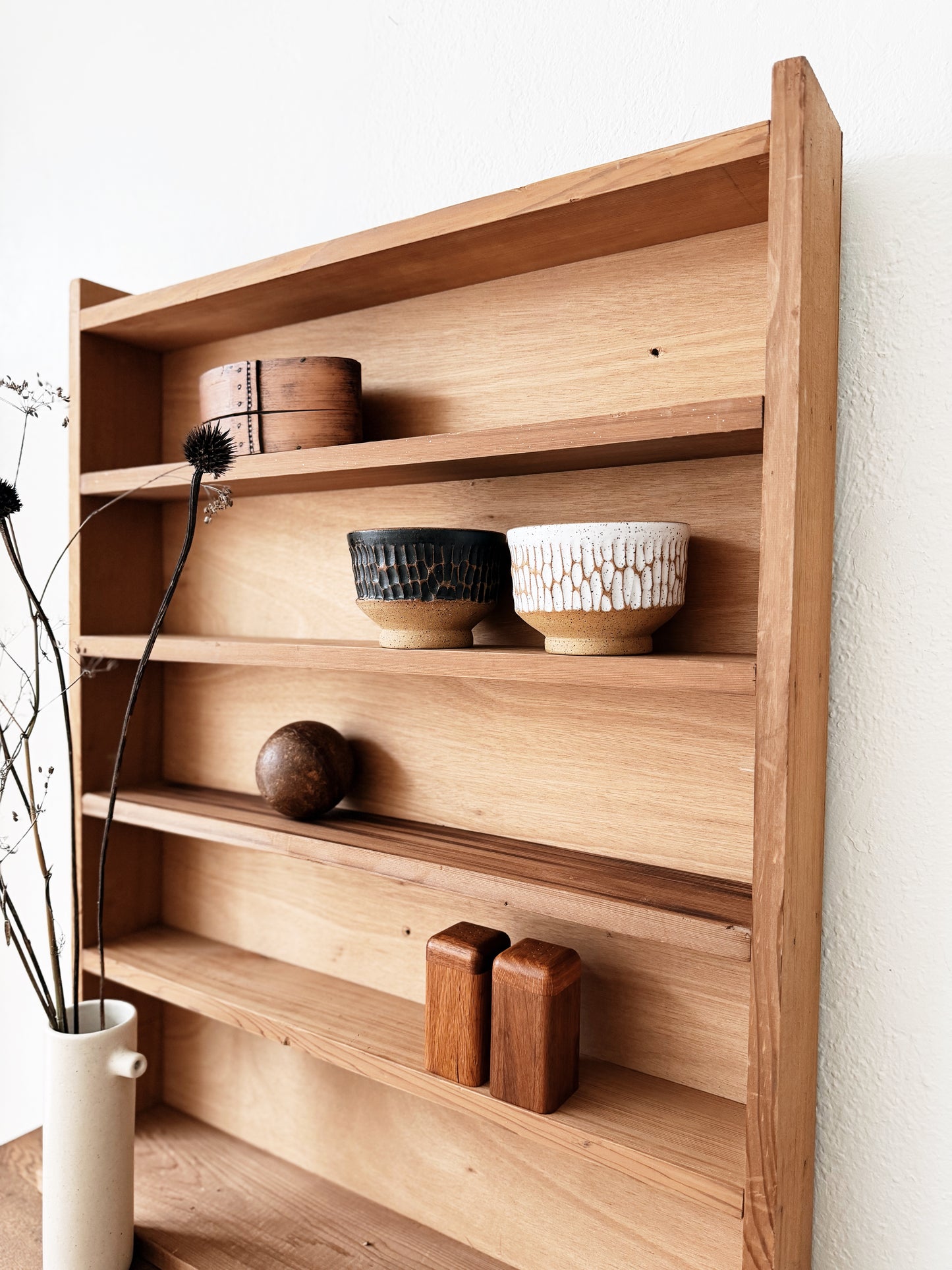Handmade Shallow Wood Shelf