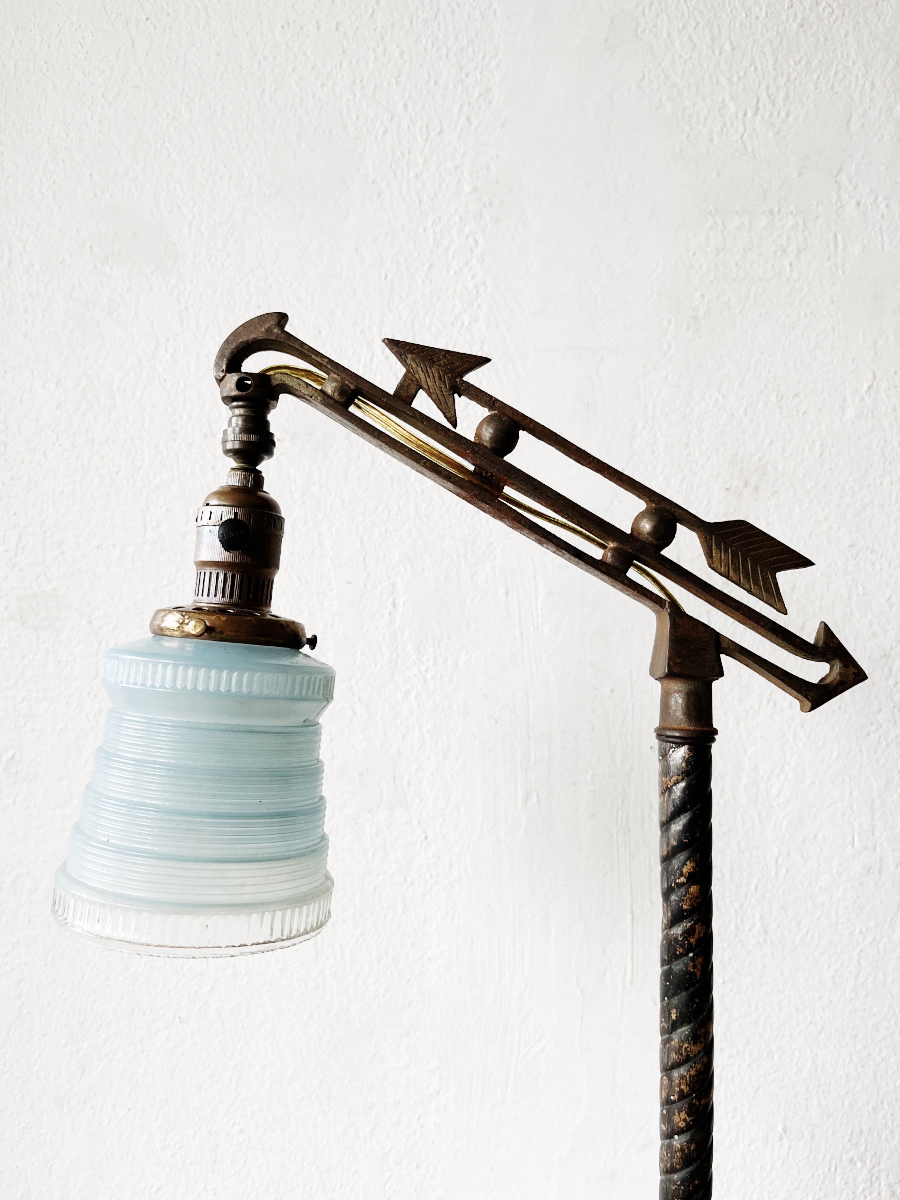 Art Deco Bridge Arm Lamp - Thumbnail 2