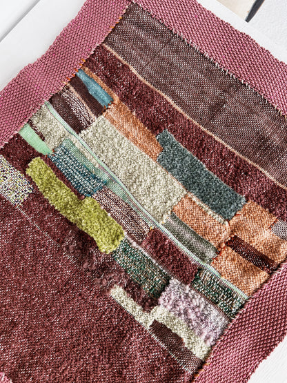 Jess Feury Weaving 'Rose Quartz'