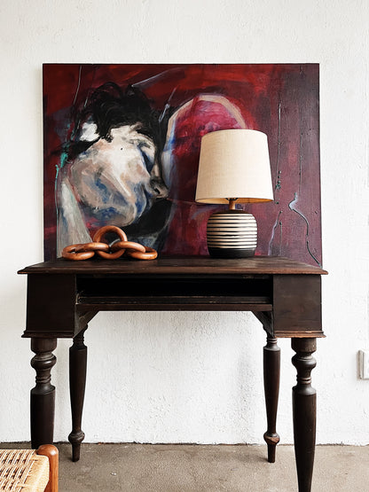 Jane and Gordon Martz Striped Lamp