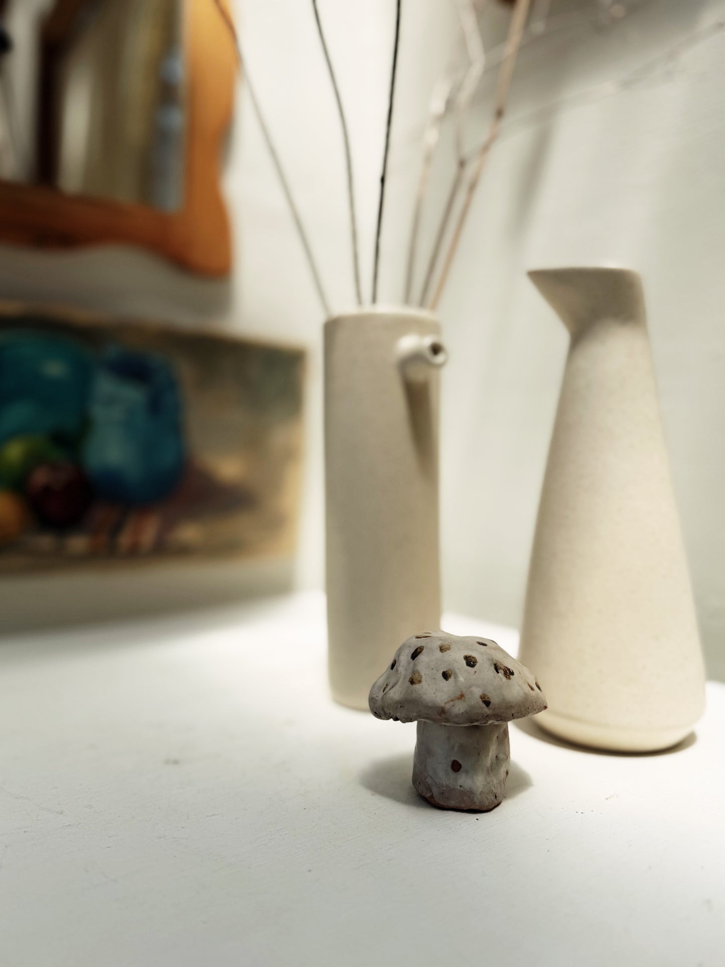 Vintage Pottery Mushroom