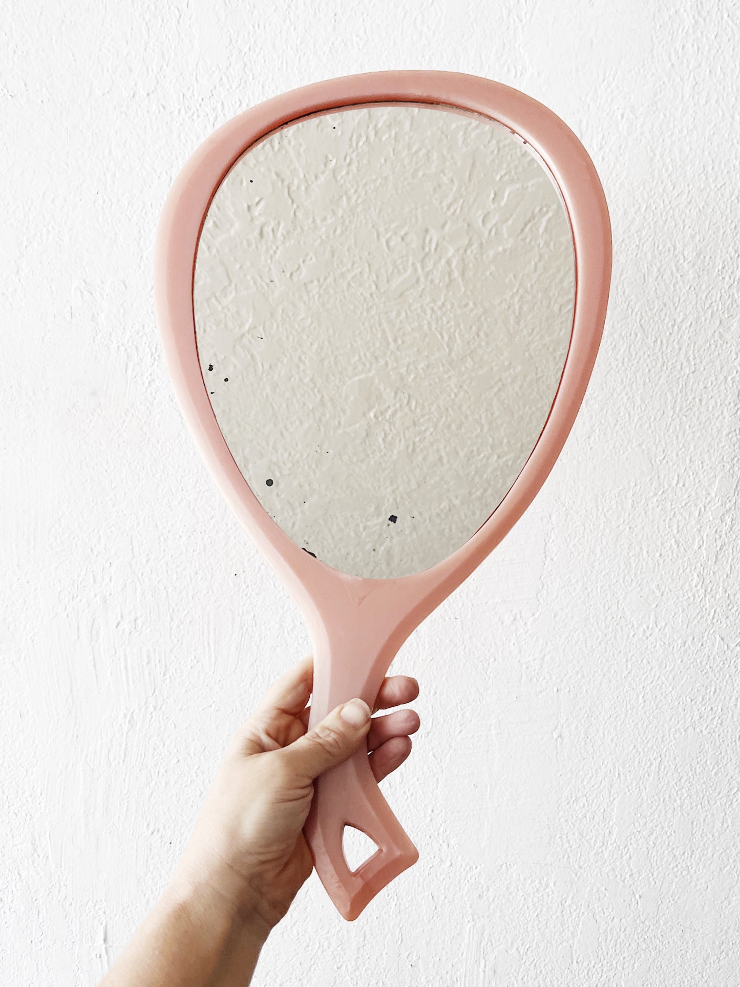 Large Vintage Hand Mirror