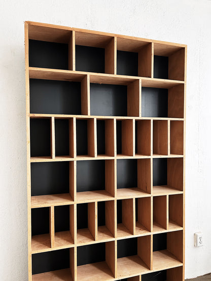 Handmade Wall Sized Cubby Shelf