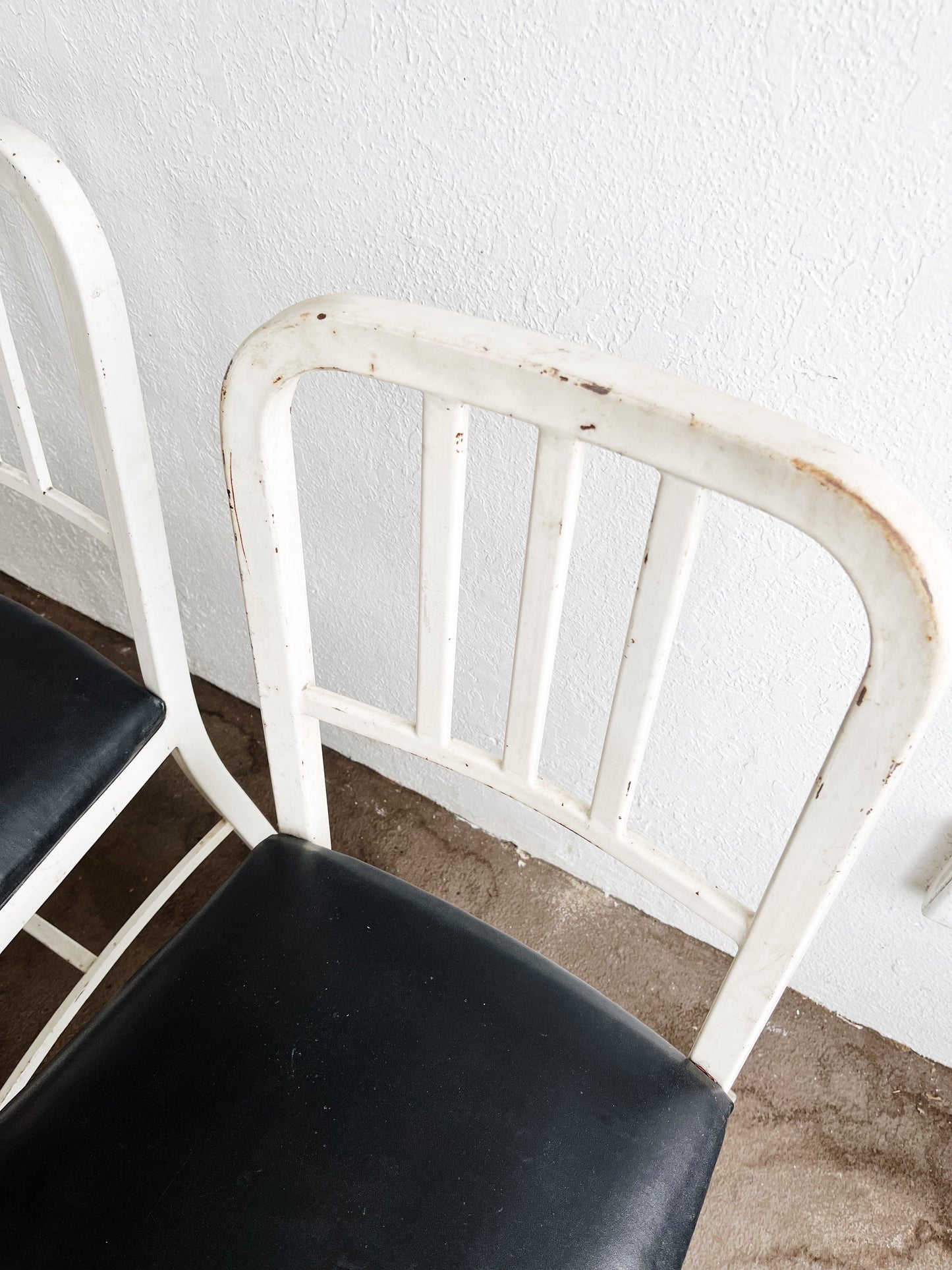 Set of Vintage Naval Chairs