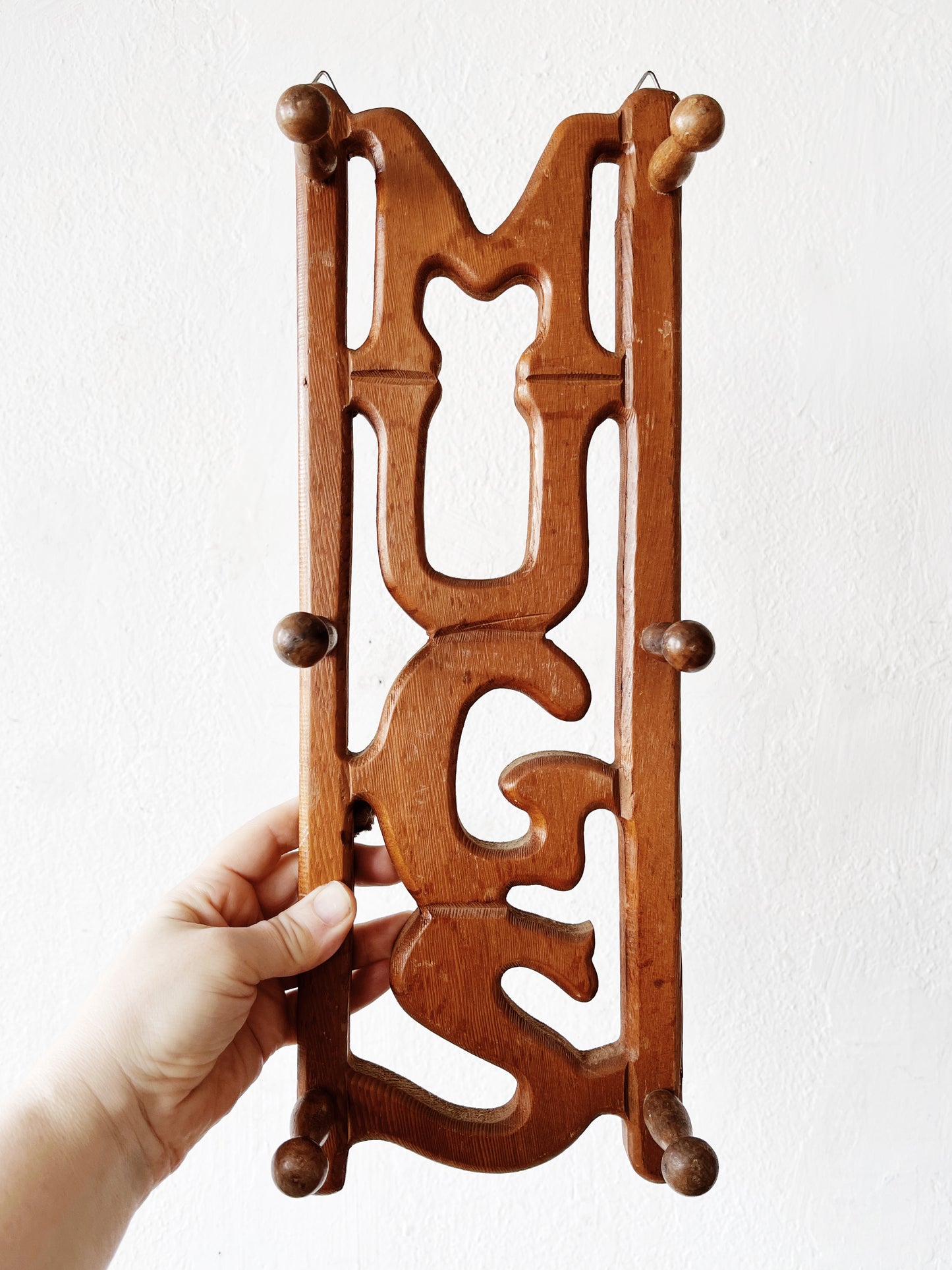 Vintage Mug Rack