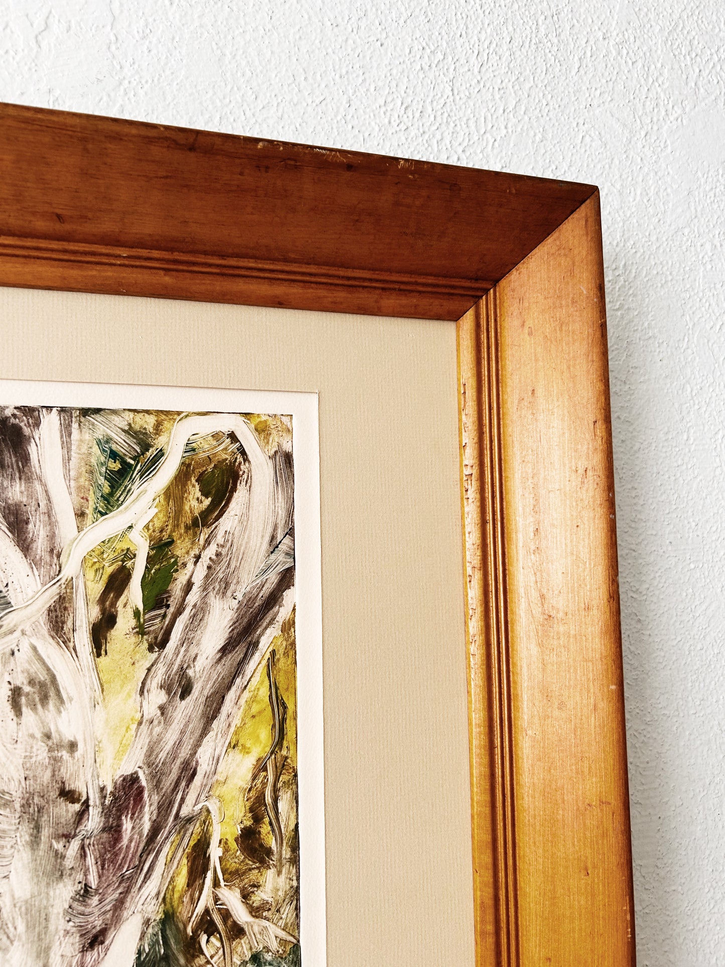 Vintage Dale Schmidt Monoprint ‘Eucalyptus’