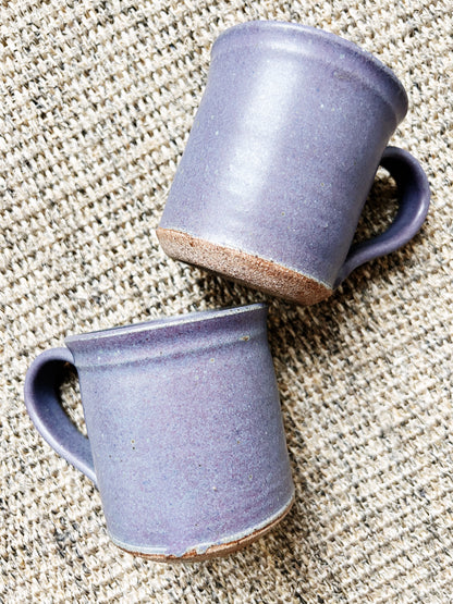 Handmade Stoneware Mug Pair