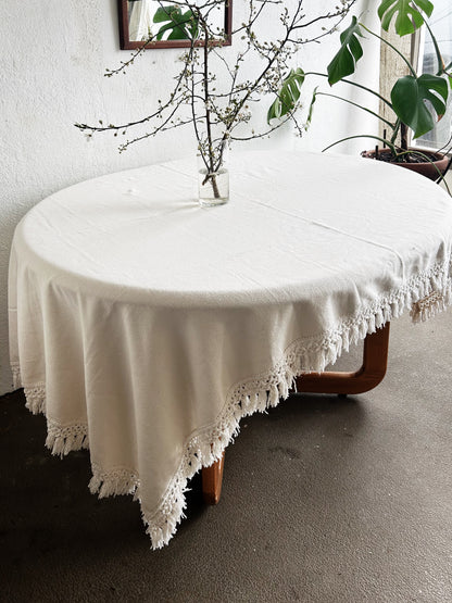 Vintage Cotton Tablecloth