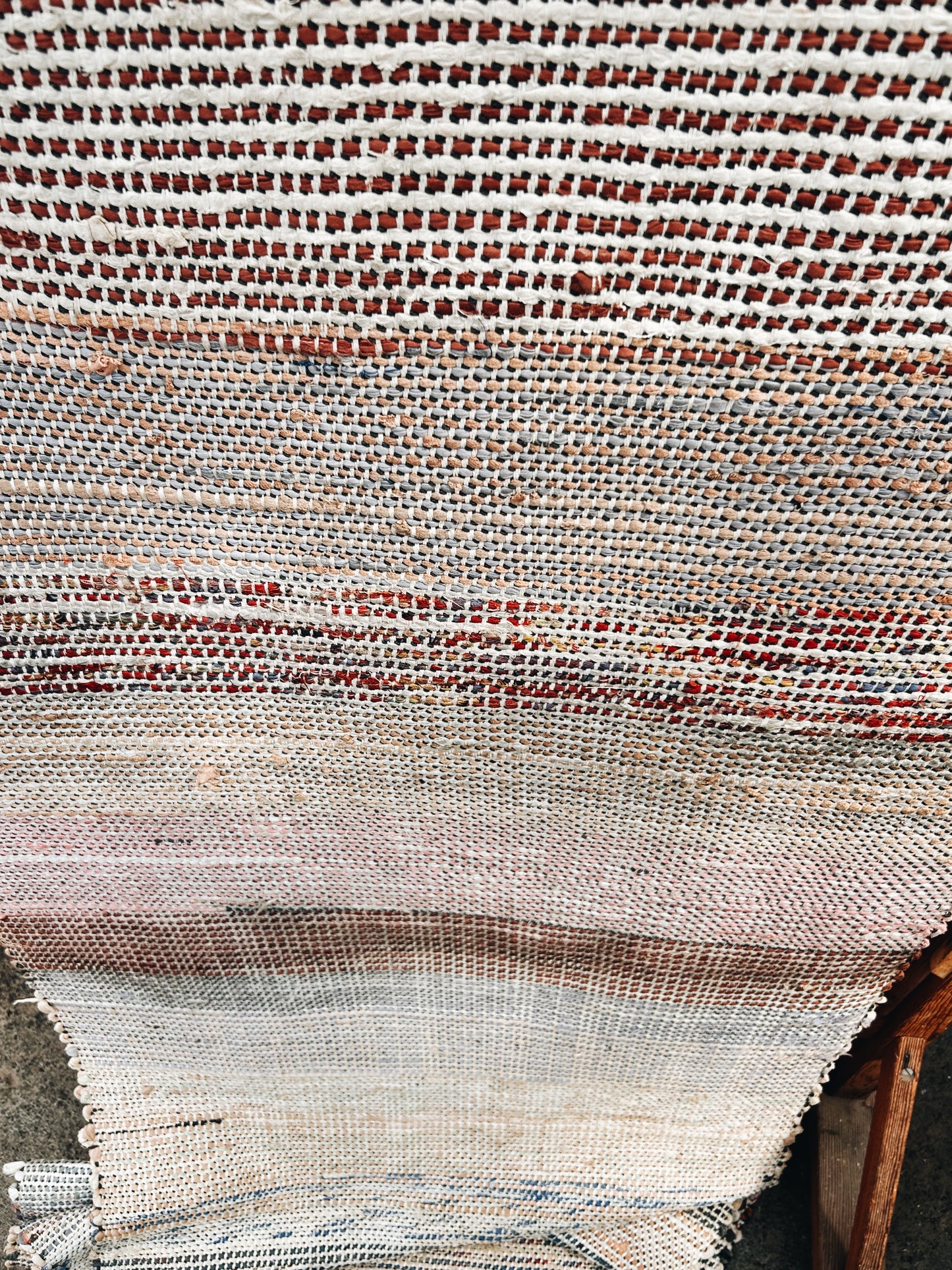 Vintage Hand Woven Runner