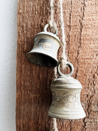Antique Brass Temple Bells
