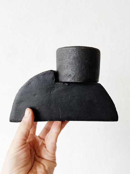 RESERVED CHRYSTAL Abstract Ceramic Vessel