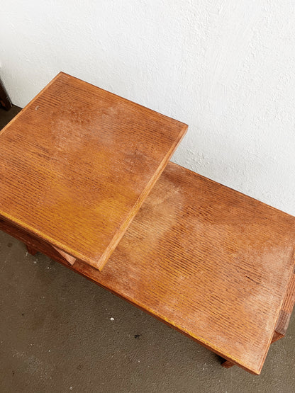 Hand Crafted Tiered Table