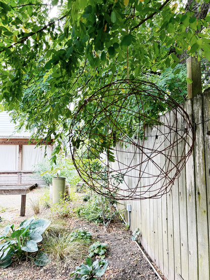Large Metal Garden Sculpture
