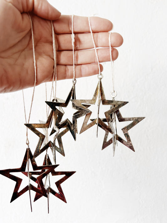 Three Dimensional Star Ornaments Collection
