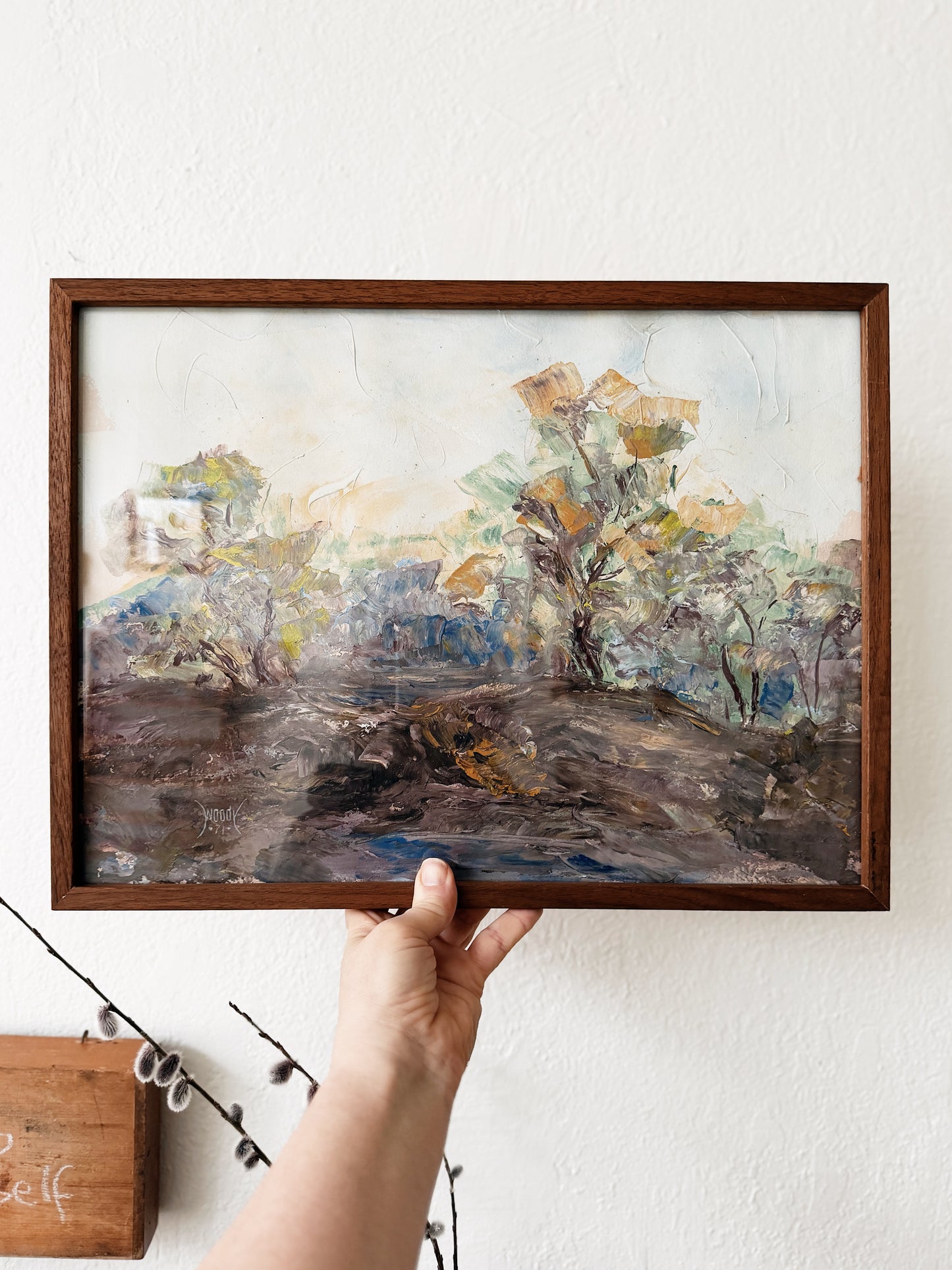 Original Woody Tallman Landscape Painting