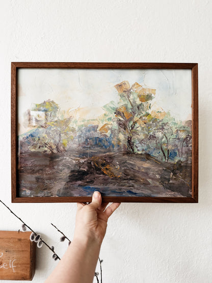 Original Woody Tallman Landscape Painting