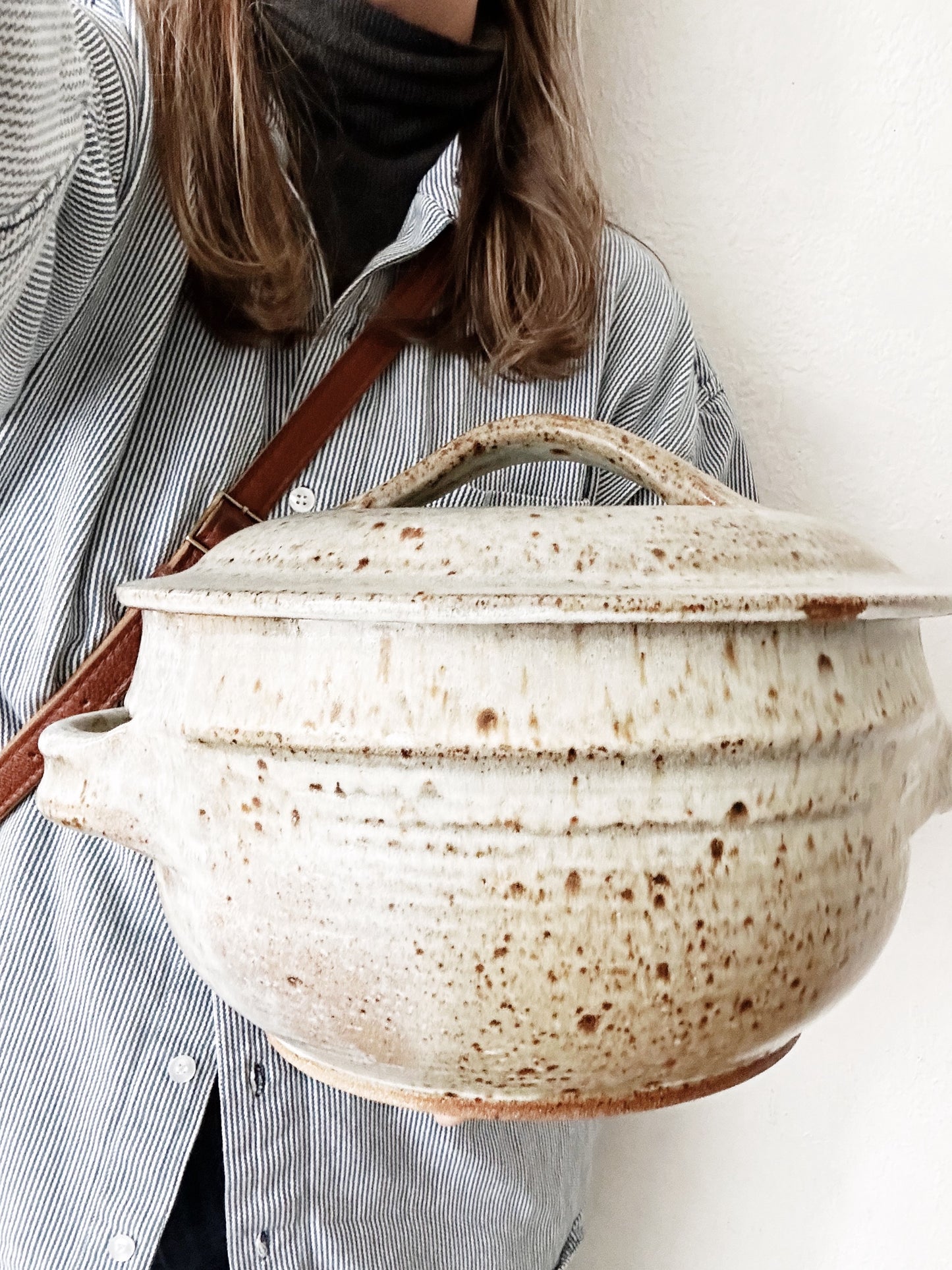 Large Vintage Stoneware Crock