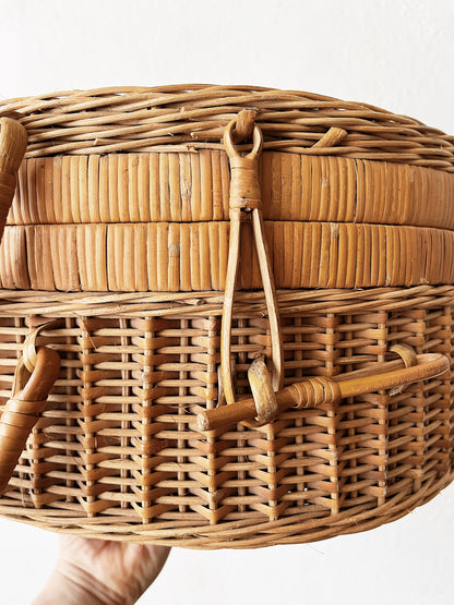 Vintage Picnic Basket