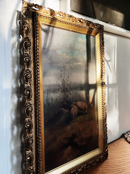 Antique Oil Painting