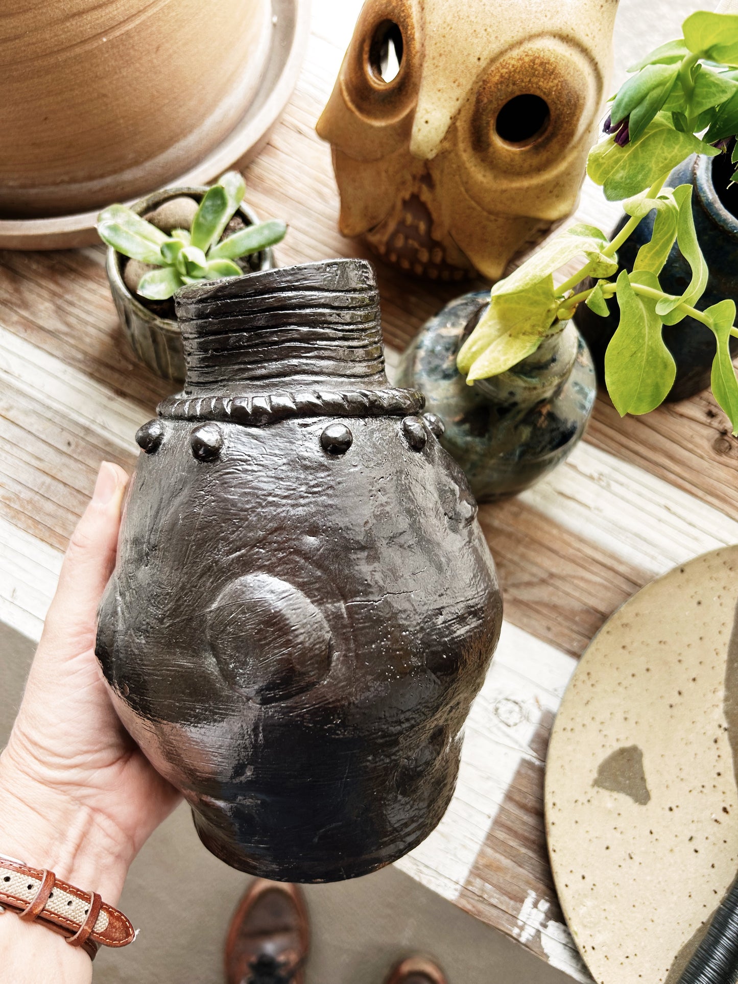 Vintage Studio Pottery Vase