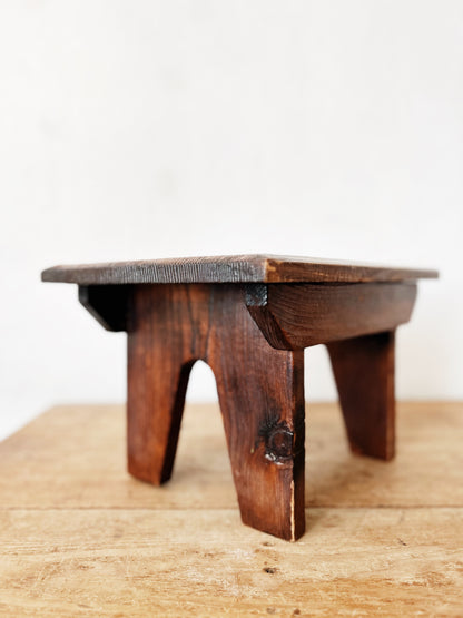 Handmade Primitive Stool