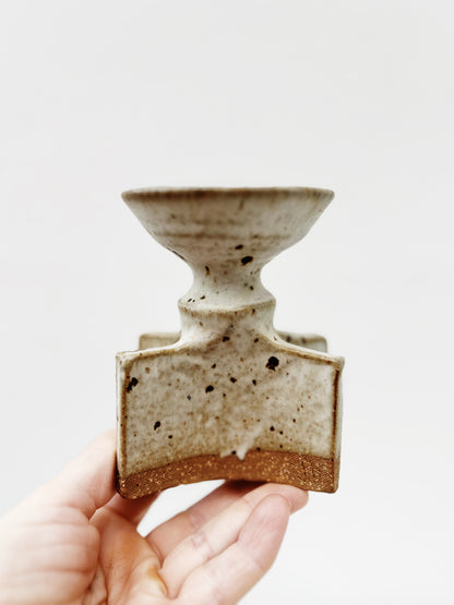 Vintage Brutalist Candlesticks