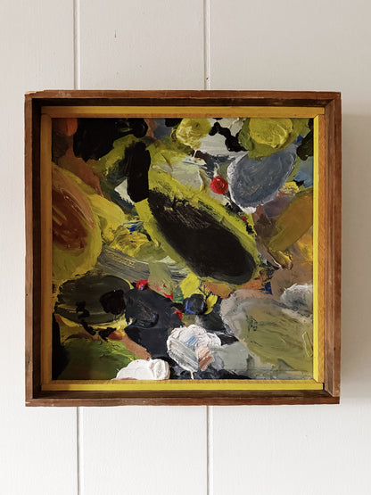 Vintage Abstract Expressionist Painting