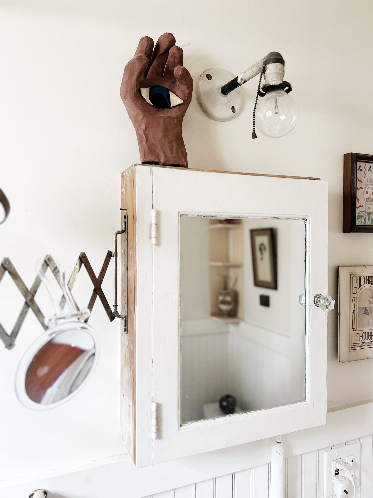 Handmade Folk Art Sculpture