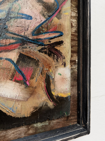 Vintage Abstract Expressionist Painting