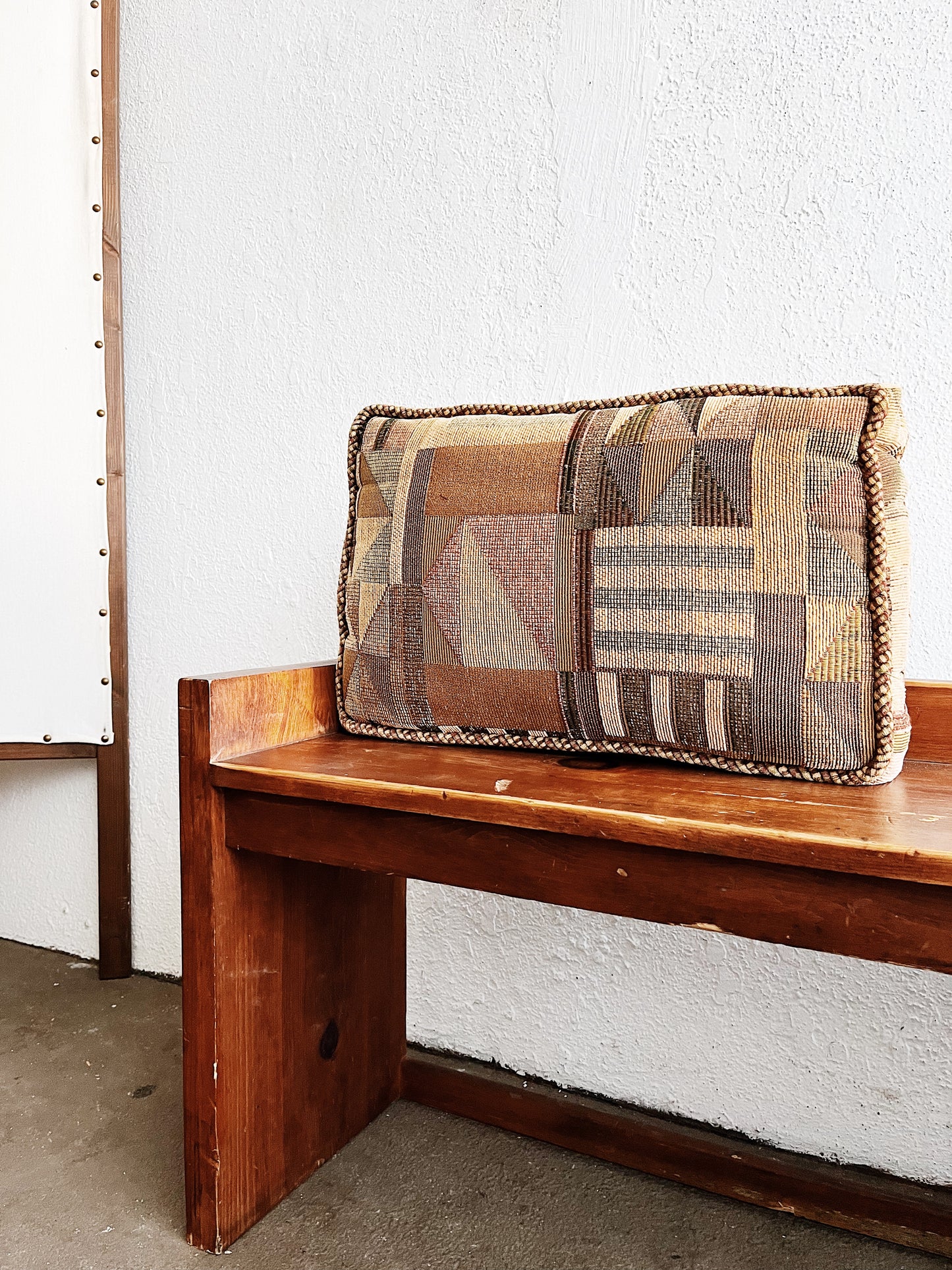 Vintage Chenille Cushion