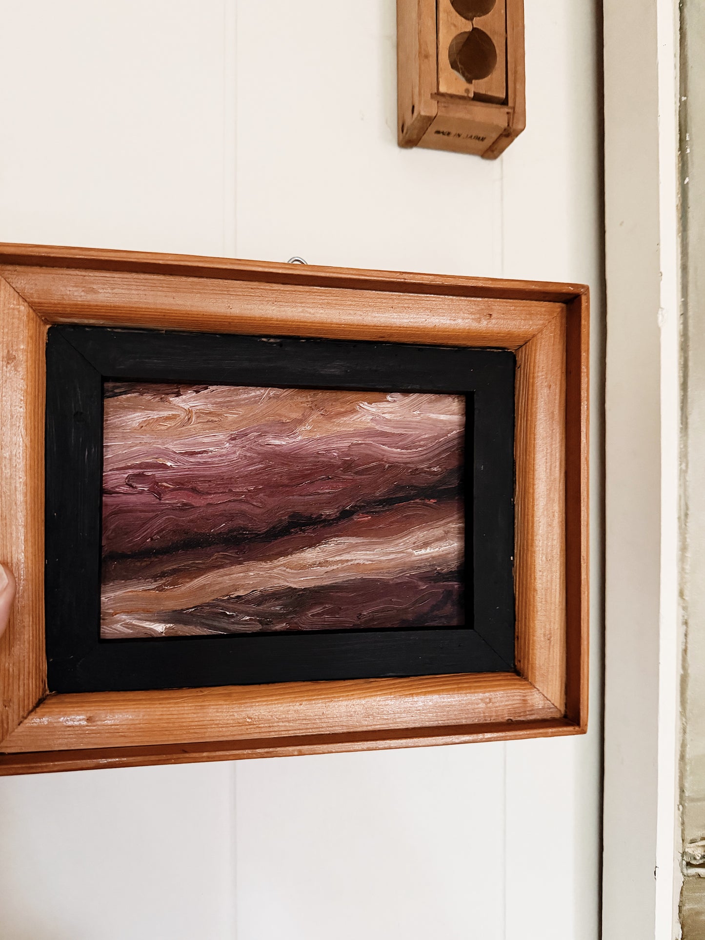 Vintage Abstract Oil Painting